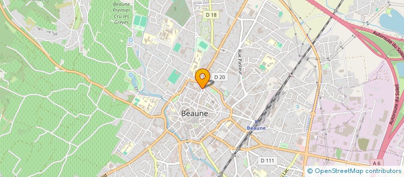 localisation de l'entreprise DOMUSERVICE à BEAUNE