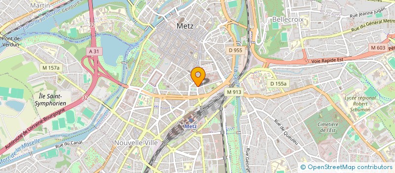 localisation de l'entreprise DOMUSERVICES à METZ