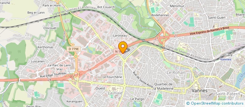 localisation de l'entreprise DOMUSNOVAS  VANNES