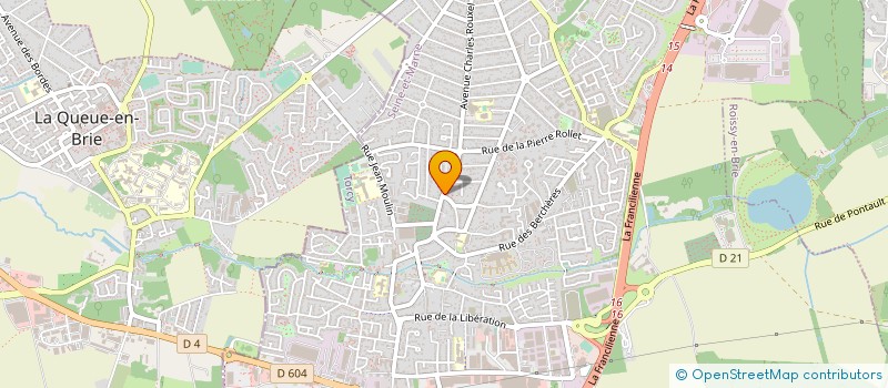 localisation de l'entreprise DOMUSTILL  PONTAULT-COMBAULT