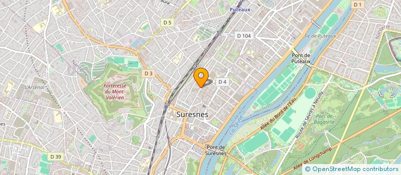 localisation de l'entreprise DOMUSVI CLUB SERVICES à SURESNES