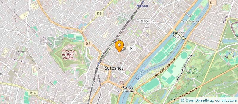 localisation de l'entreprise DOMUSVI DOMICILE à SURESNES
