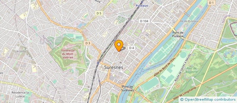 localisation de l'entreprise DOMUSVI REAL ESTATE II à SURESNES