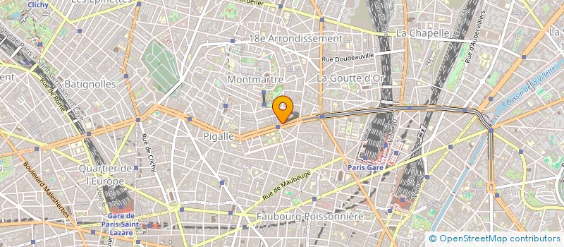 localisation de l'entreprise DOMVAN  PARIS 18