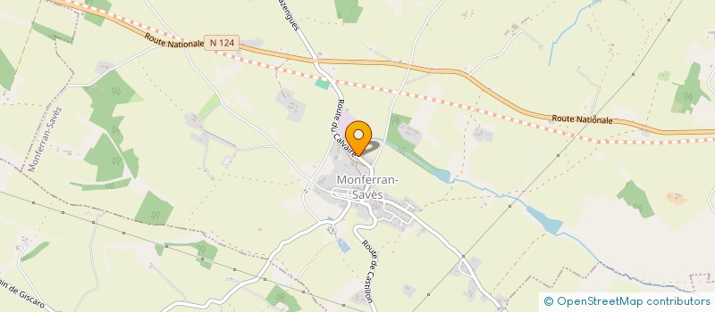 localisation de l'entreprise DOMY.ELEC  MONFERRAN-SAVES