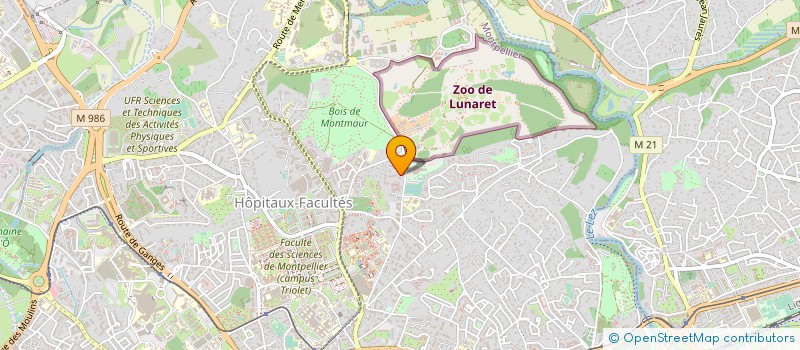 localisation de l'entreprise DOMY HABITAT FRANCE à MONTPELLIER