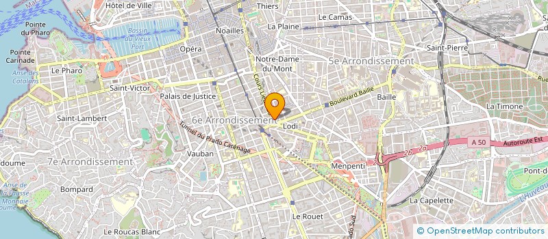 localisation de l'entreprise DOMYENCE à MARSEILLE