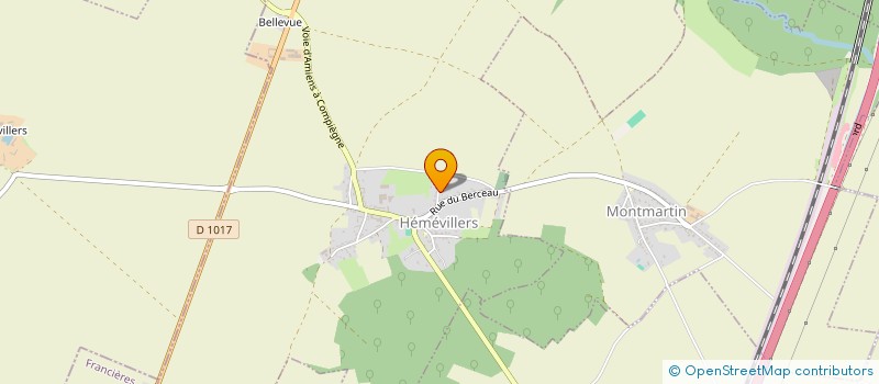 localisation de l'entreprise DOMYSIALTREM  HEMEVILLERS