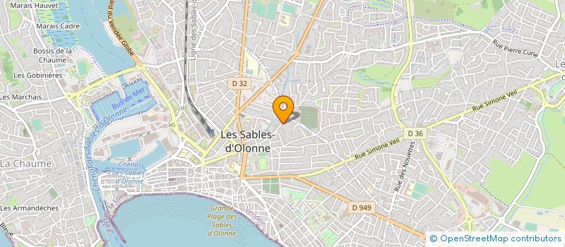 localisation de l'entreprise DON A LIRE à LES SABLES D'OLONNE