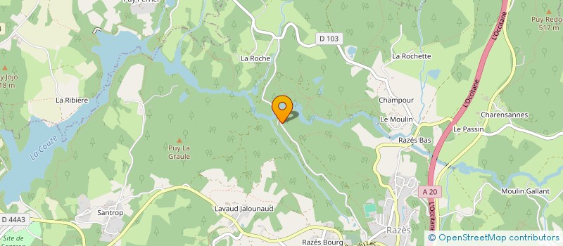 localisation de l'entreprise DON BERNARDO PIZZAS à RAZES