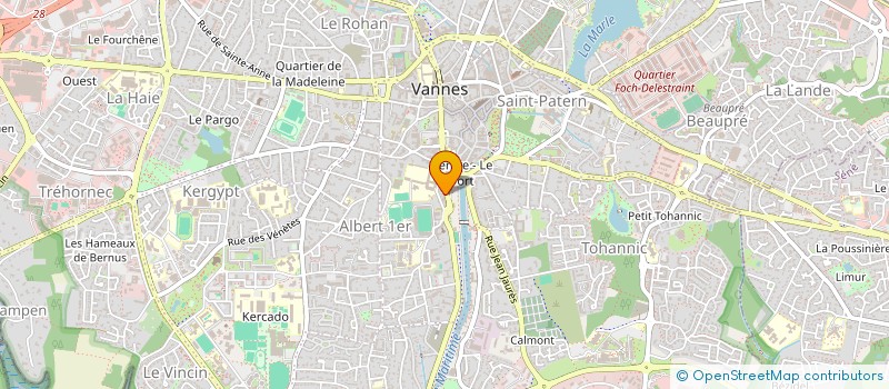 localisation de l'entreprise DON-CA-PIZ à VANNES