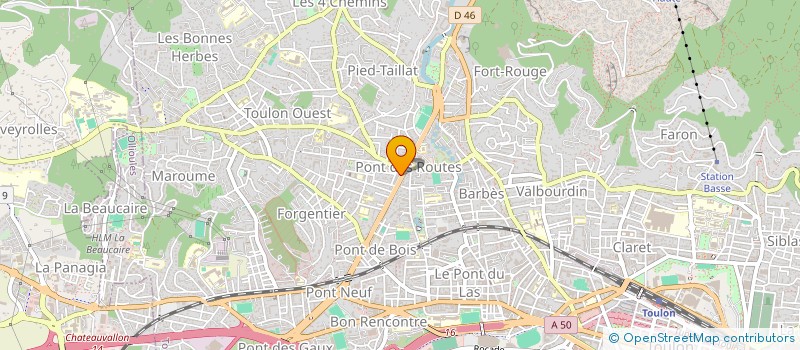 localisation de l'entreprise DON CAMILLO à TOULON