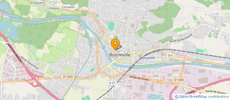 localisation de l'entreprise DON CARLOS 2000  BONNEVILLE