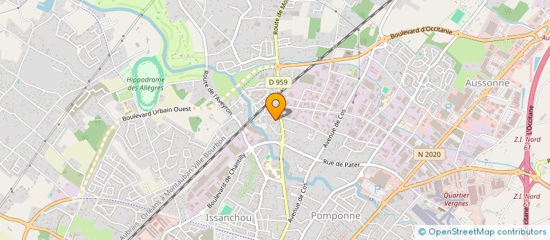 localisation de l'entreprise DON CARRO  MONTAUBAN