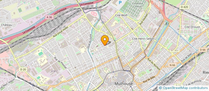 localisation de l'entreprise DON FELIPE  MULHOUSE