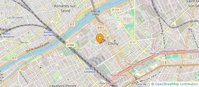localisation de l'entreprise DON GIUSEPPE à CLICHY