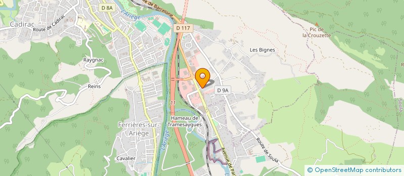 localisation de l'entreprise DON-K à FOIX