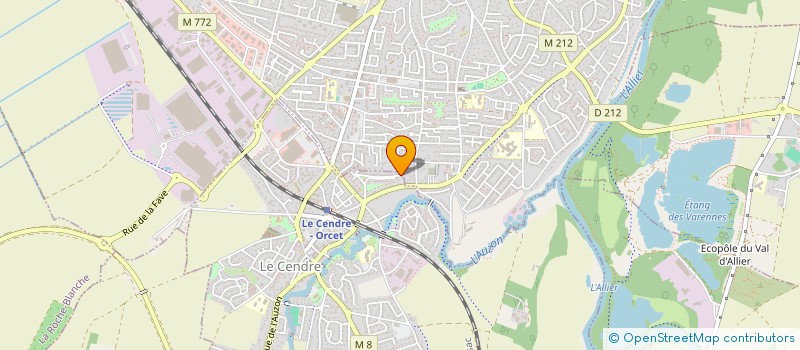 localisation de l'entreprise DON KE (DANSES TA VIE)  COURNON-D'AUVERGNE