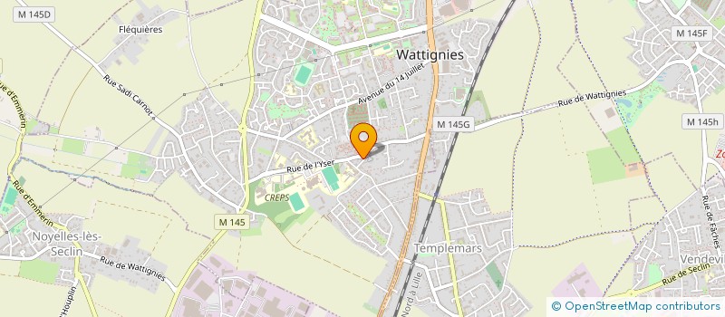 localisation de l'entreprise DON MARIO  WATTIGNIES