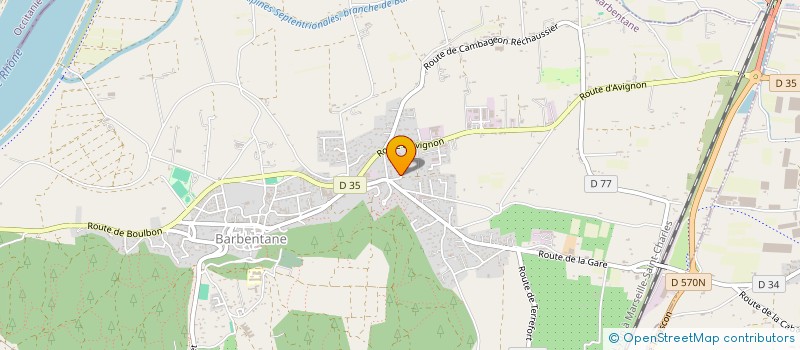 localisation de l'entreprise DON PABLO  BARBENTANE