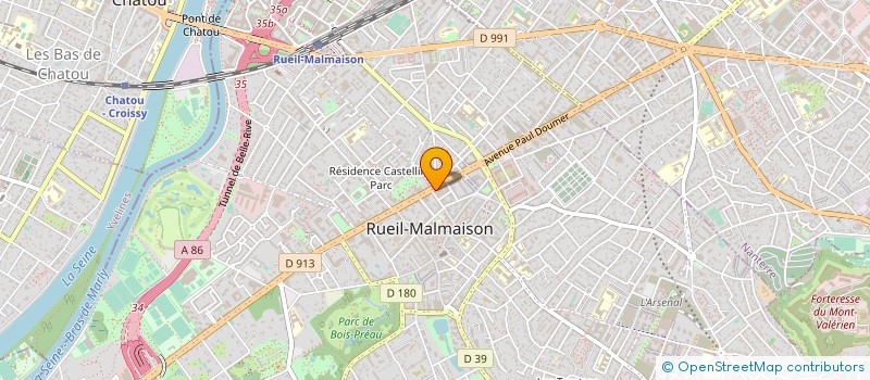 localisation de l'entreprise DON PEPE SURESNES à RUEIL-MALMAISON