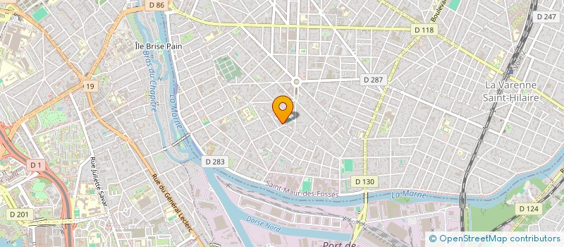 localisation de l'entreprise DON PIZANA à SAINT-MAUR-DES-FOSSES