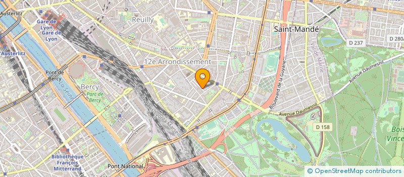 localisation de l'entreprise DON QUICHOTTE FILMS  PARIS