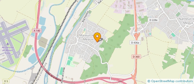 localisation de l'entreprise DON RIZZO IMMO à MAREUIL-LES-MEAUX