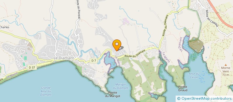 localisation de l'entreprise DON' S IMMO  LE DIAMANT