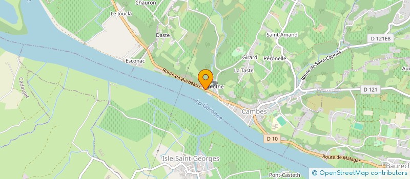 localisation de l'entreprise DON'T DO IT YOURSELF - AUTOMOBILE  CAMBES