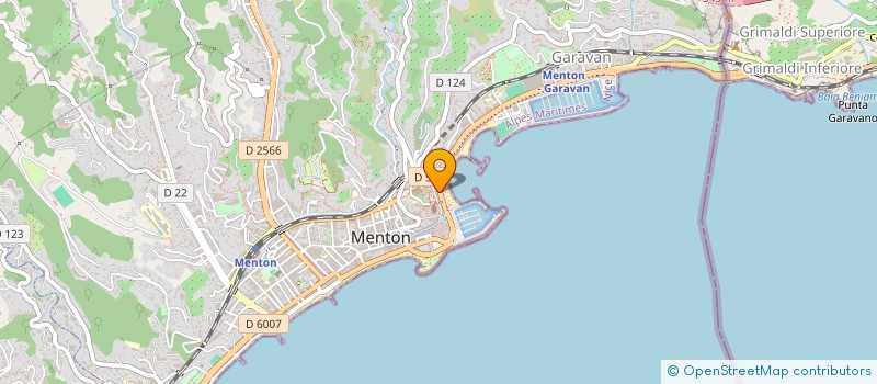 localisation de l'entreprise DON VINCENZO 1952  MENTON