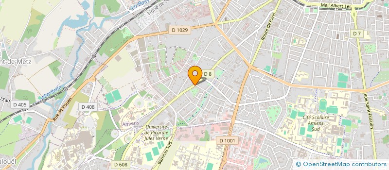 localisation de l'entreprise DONA BOULANGERIE à AMIENS