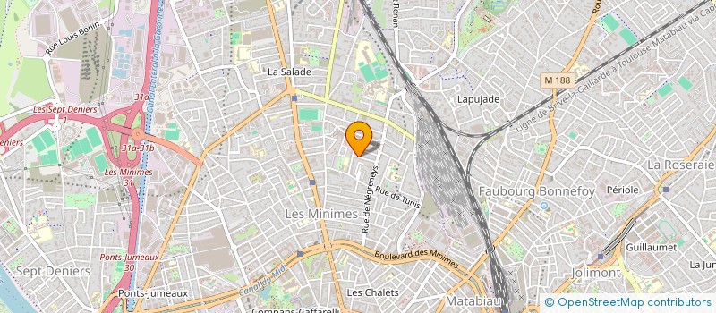 localisation de l'entreprise DONA CONFUSE  TOULOUSE