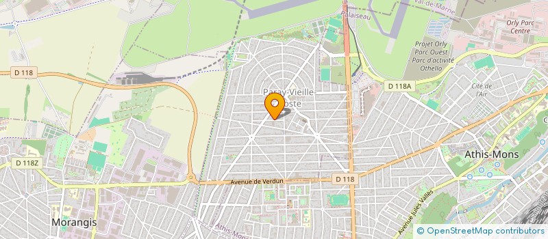 localisation de l'entreprise DONA CONSTRUCTION  PARAY-VIEILLE-POSTE
