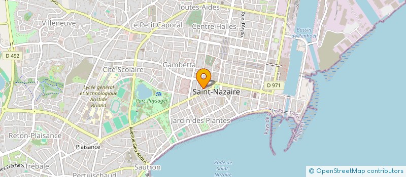 localisation de l'entreprise DONA IEMANJA  SAINT-NAZAIRE