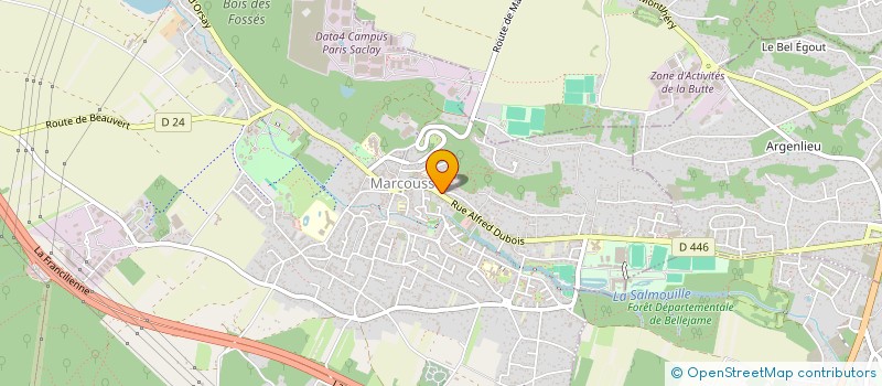 localisation de l'entreprise DONA PIZZA à MARCOUSSIS