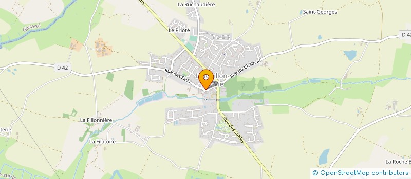 localisation de l'entreprise DONAIG  L'AIGUILLON-SUR-VIE