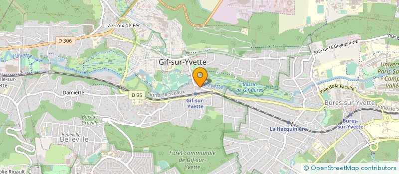 localisation de l'entreprise DONALD CALAS CONSULTING à GIF-SUR-YVETTE