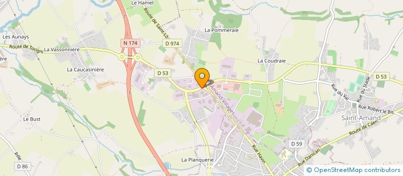 localisation de l'entreprise DONALDSON à DOMJEAN
