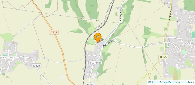 localisation de l'entreprise DONALGES TRANSPORT  MERU