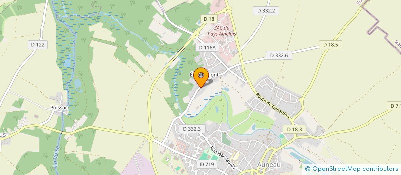 localisation de l'entreprise DONAS-IMMOBILIER à AUNEAU-BLEURY-SAINT-SYMPHORIEN