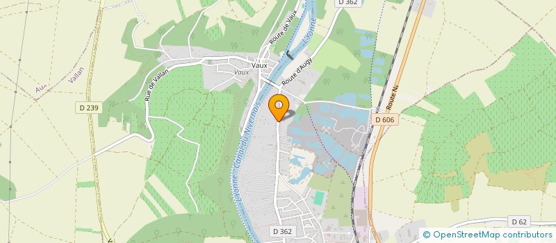 localisation de l'entreprise DONAT ANDRE ET CATHERINE DONAT à AUXERRE