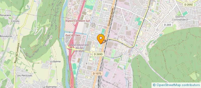 localisation de l'entreprise DONATACCI IMMOBILIER  LE PONT-DE-CLAIX