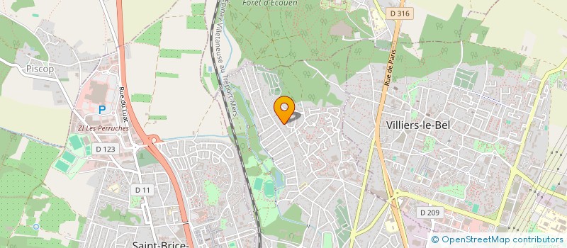 localisation de l'entreprise DONATIEN  SARCELLES