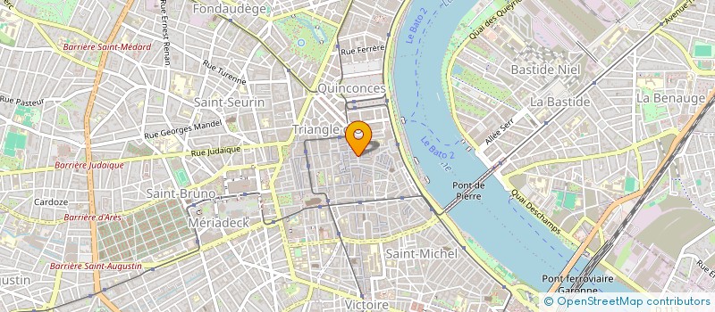 localisation de l'entreprise DONATOTI  BORDEAUX