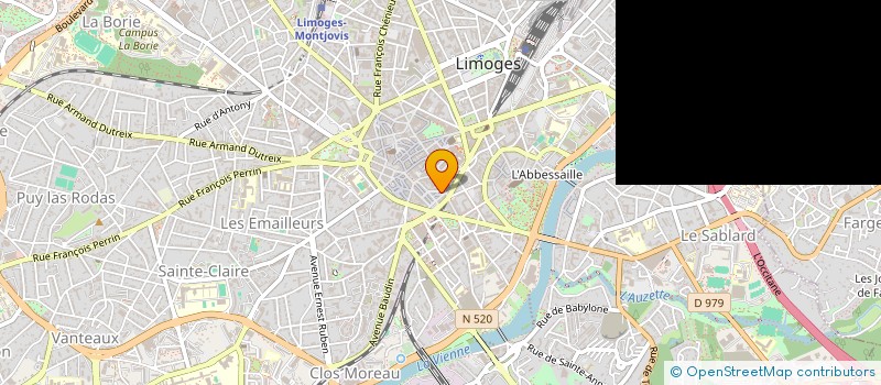 localisation de l'entreprise DONCKING INTERNATIONAL à LIMOGES