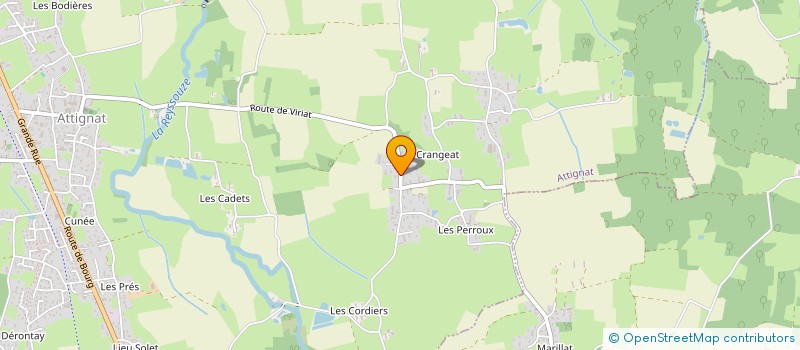 localisation de l'entreprise DONDE PIERRE à ATTIGNAT
