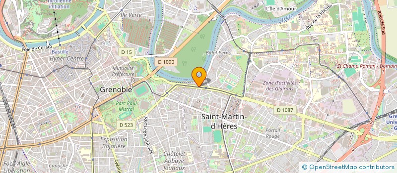 localisation de l'entreprise DONDEY N'GUYEN  SAINT-MARTIN-D'HERES