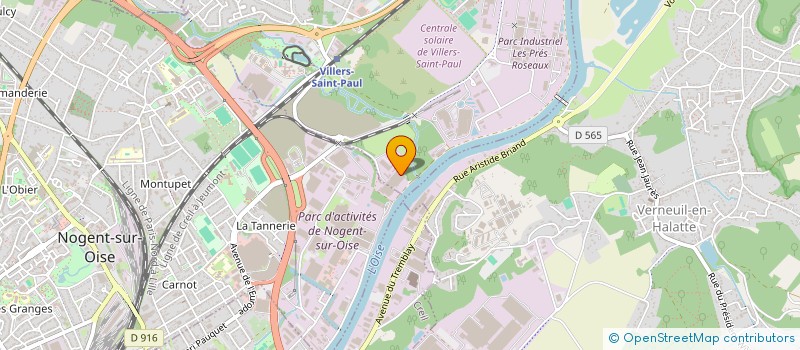 localisation de l'entreprise DONECO FERRETTITE CELTITE à VILLERS ST PAUL