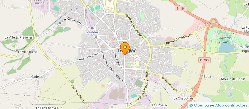 localisation de l'entreprise DONEGAL à LOUDEAC
